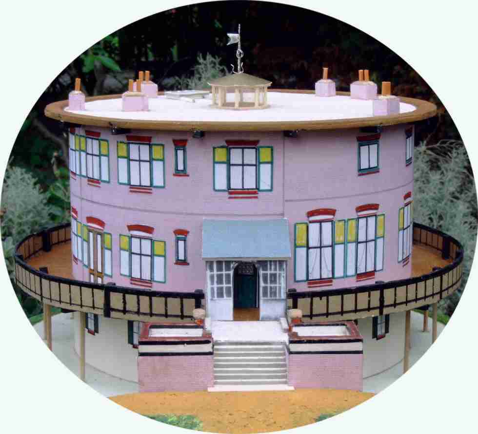 Foto september 2006.  Klik hier voor Het Ronde Huis